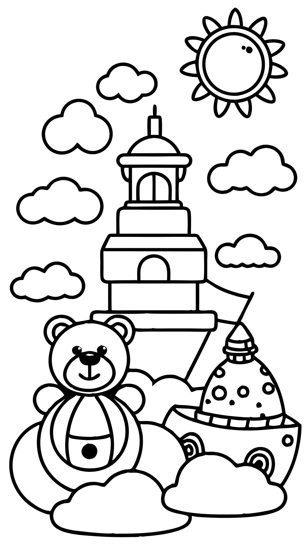 coloriage de jouets